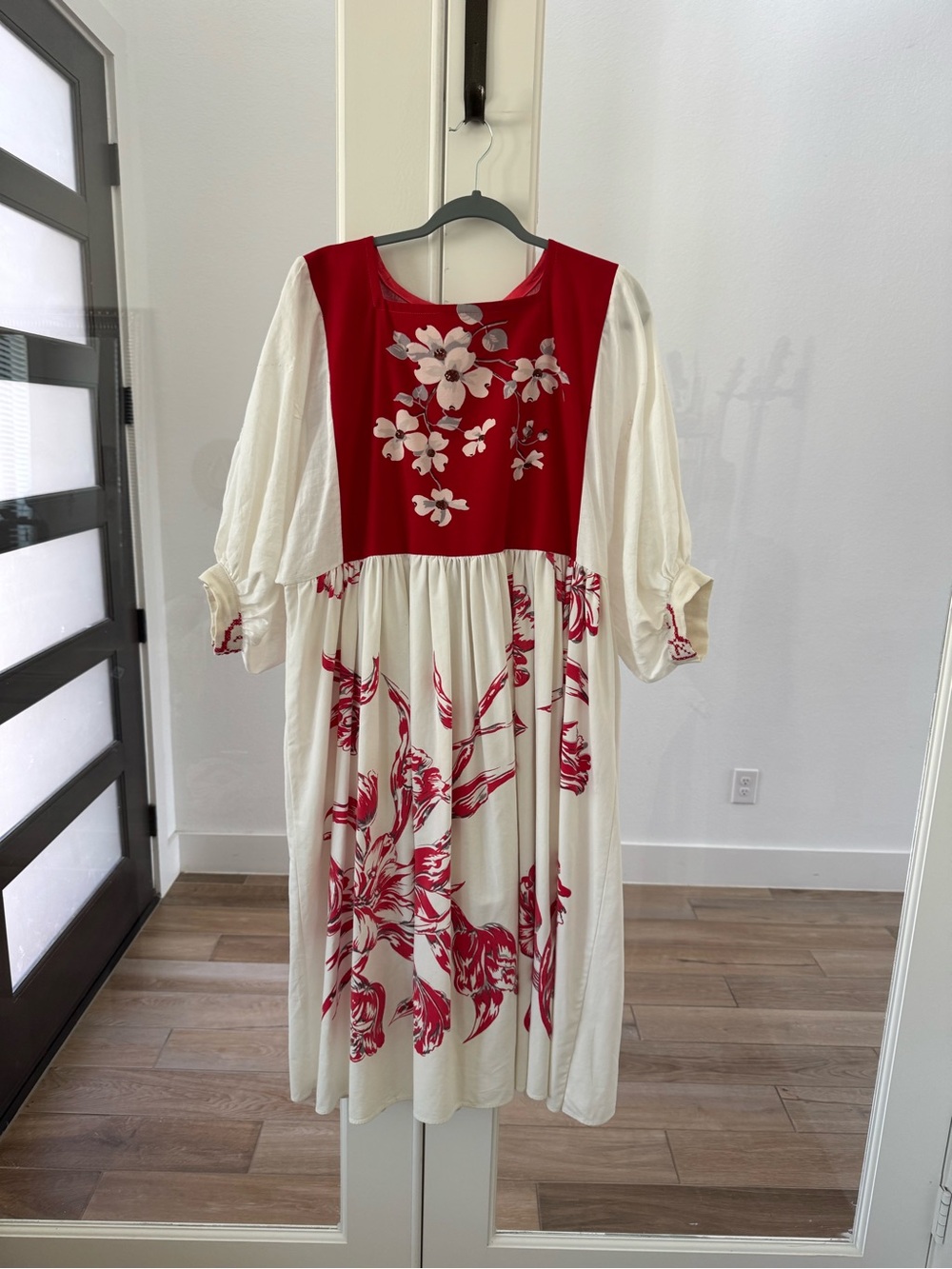 Slow Fashion - Handmade Vintage Tablecloth Dress